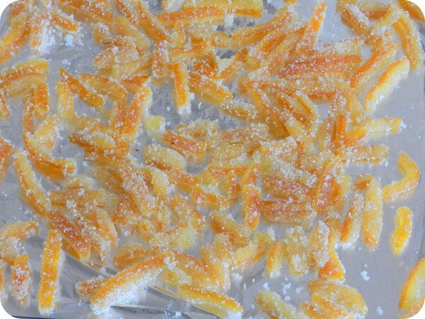 Цукаты апельсиновые рецепт